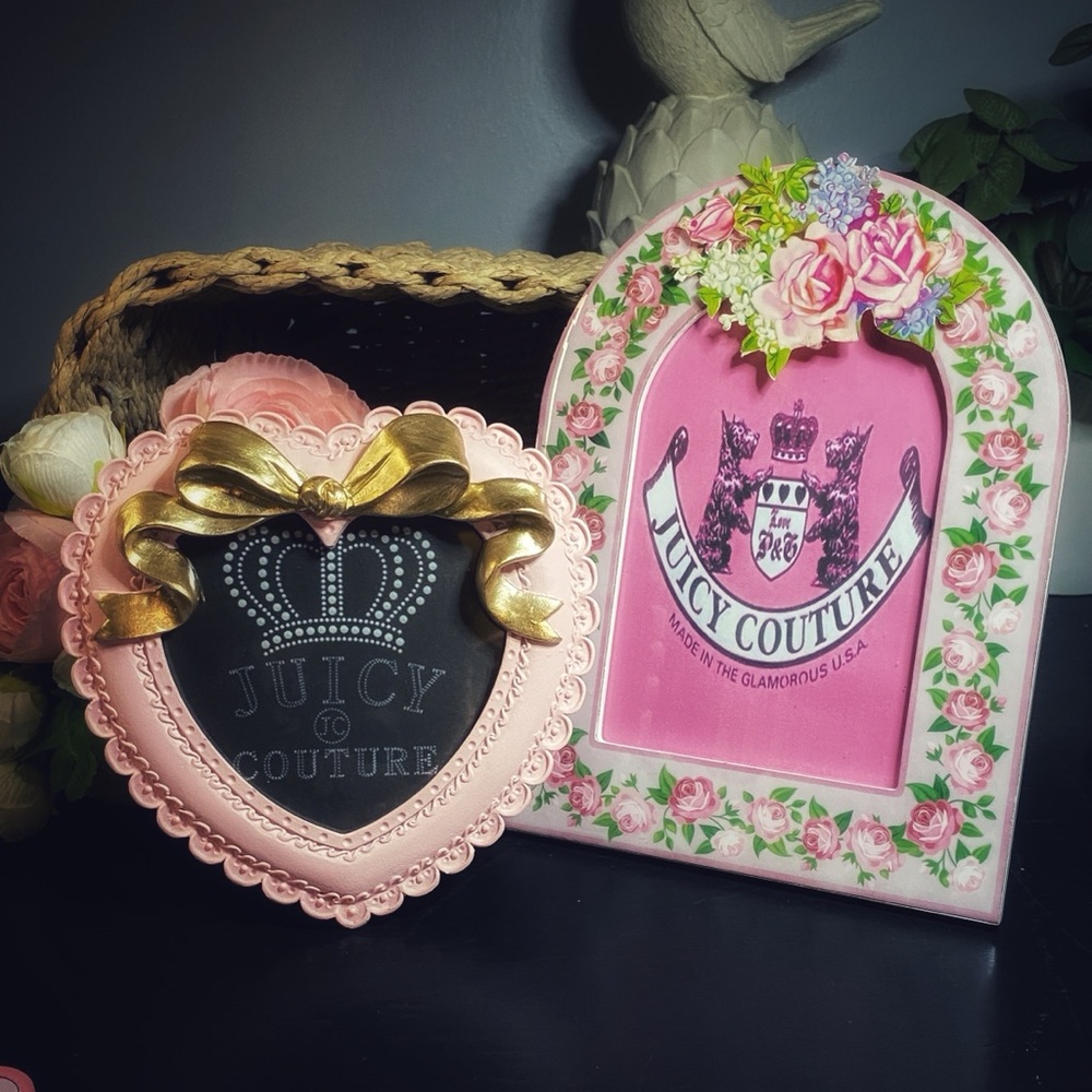 Juicy Couture Heart Bow Frame NWT